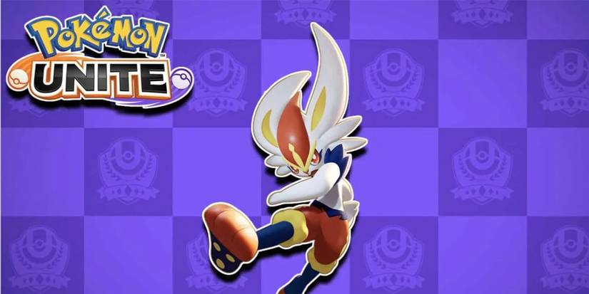 Cinderace as a Pokemon Unite Wallpaper