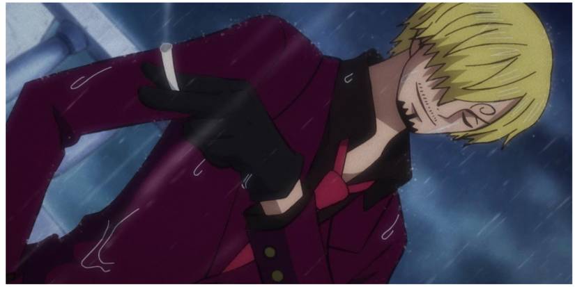 Sanji Smiling While Heading To Onigashima