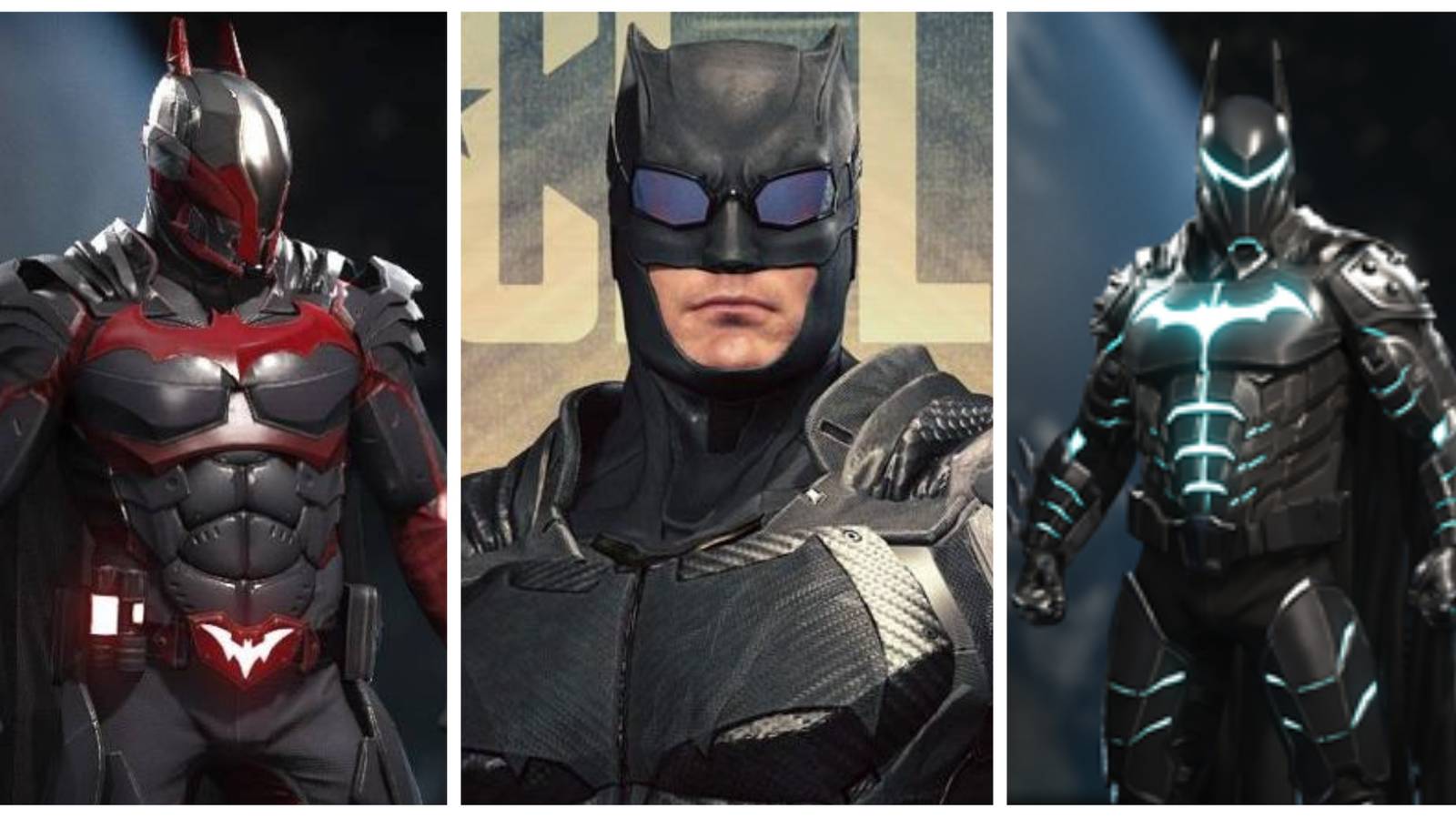best gear for batman in injustice 2 featuring zack snyder's justice league gear