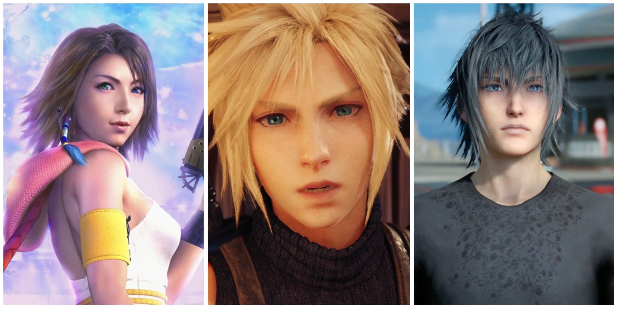 Final Fantasy: 7 Main Characters Who Change The Most During Their Stories Yuna Cloud Noctis