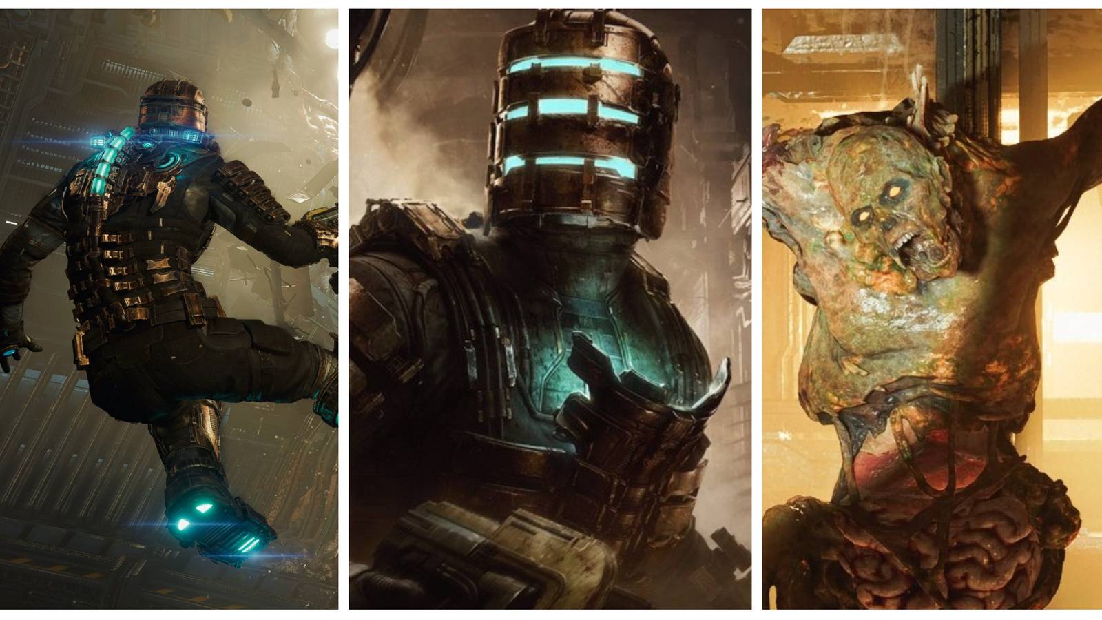 isaac clarke from dead space 2023 remake and new necromorph