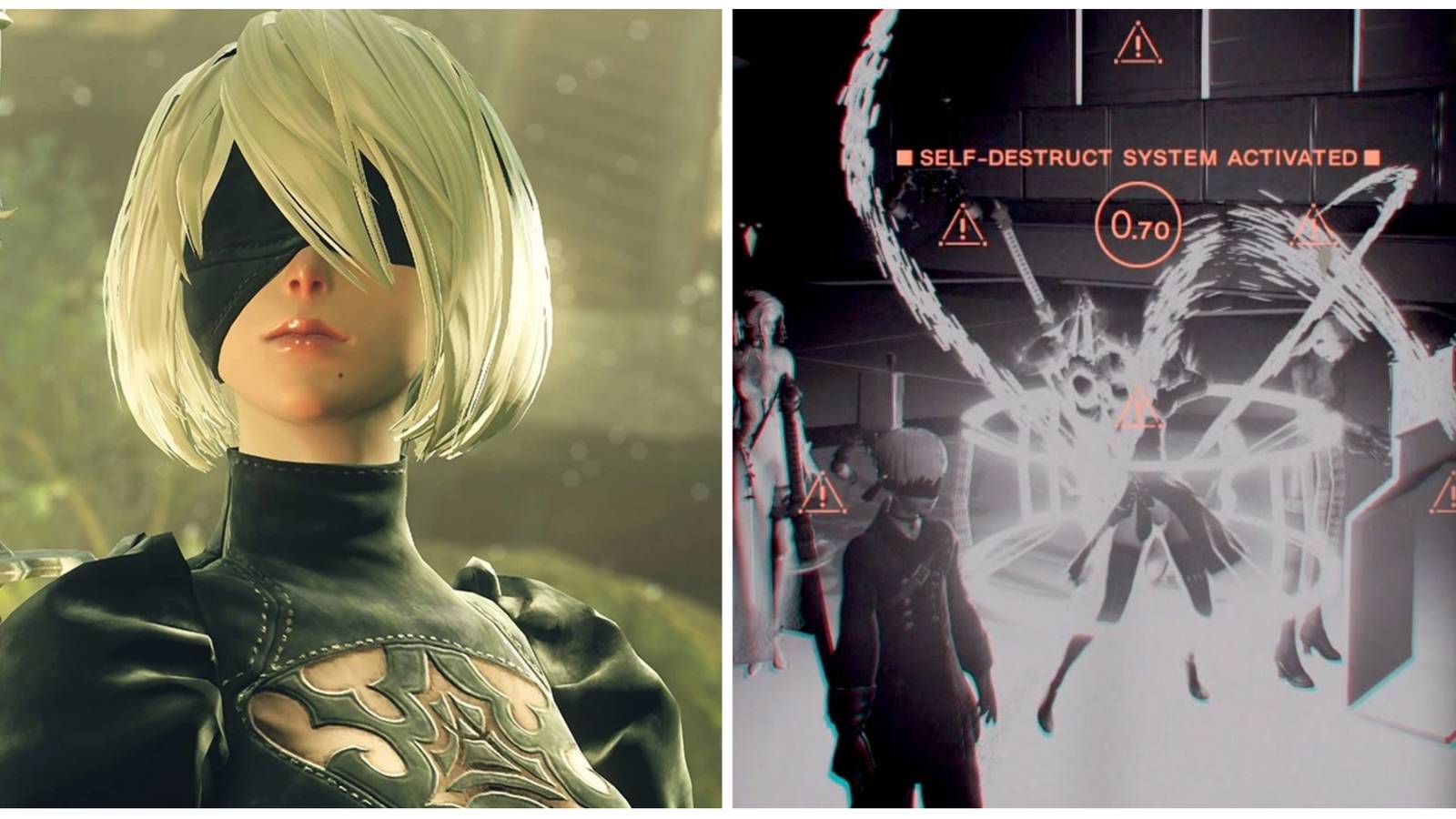 Nier Automata: How To Self Destruct 2B 9S