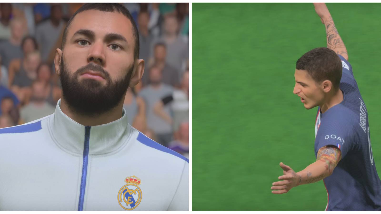 Benzema and Verratti