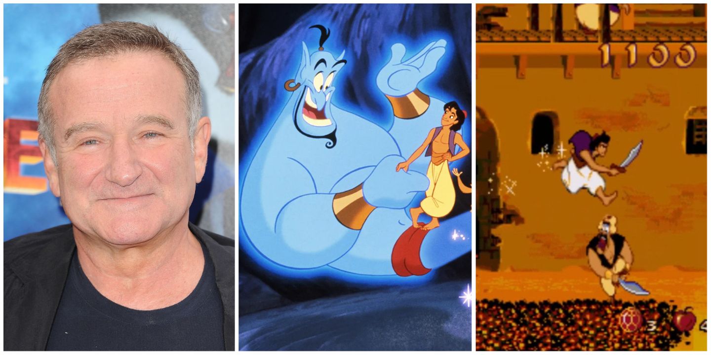 Robin Williams, The Genie & Aladdin, Aladdin Gameplay Sega Genesis