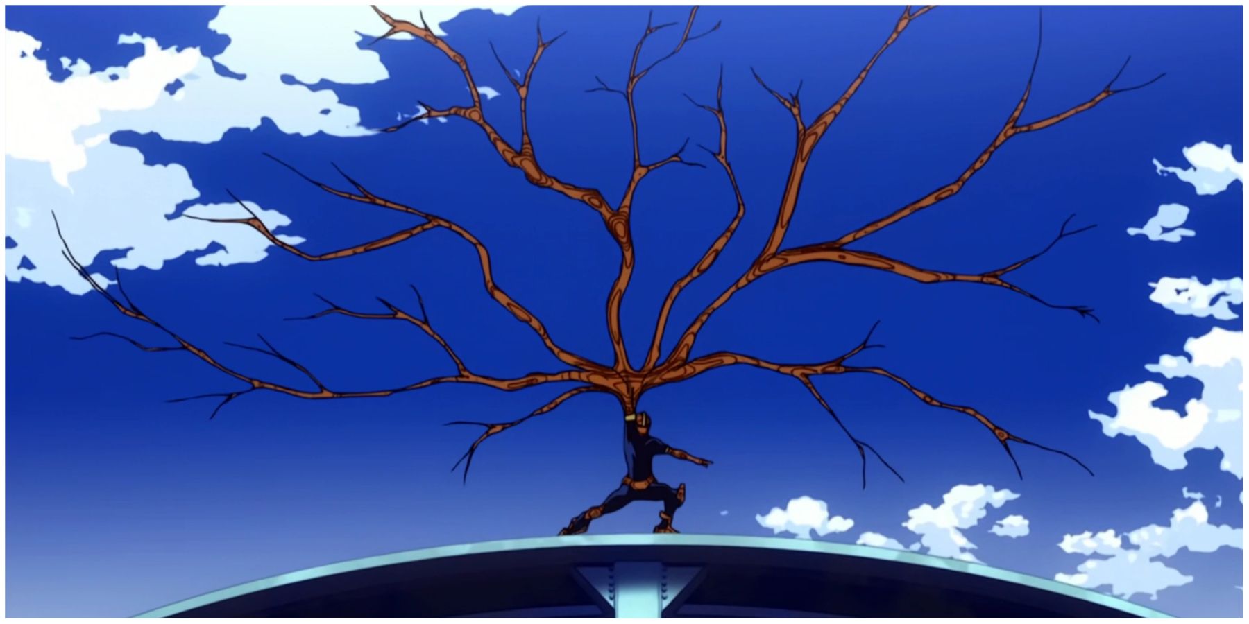 Kamui Using His Arbor Quirk To Create Numerous Branches in My Hero Academia
