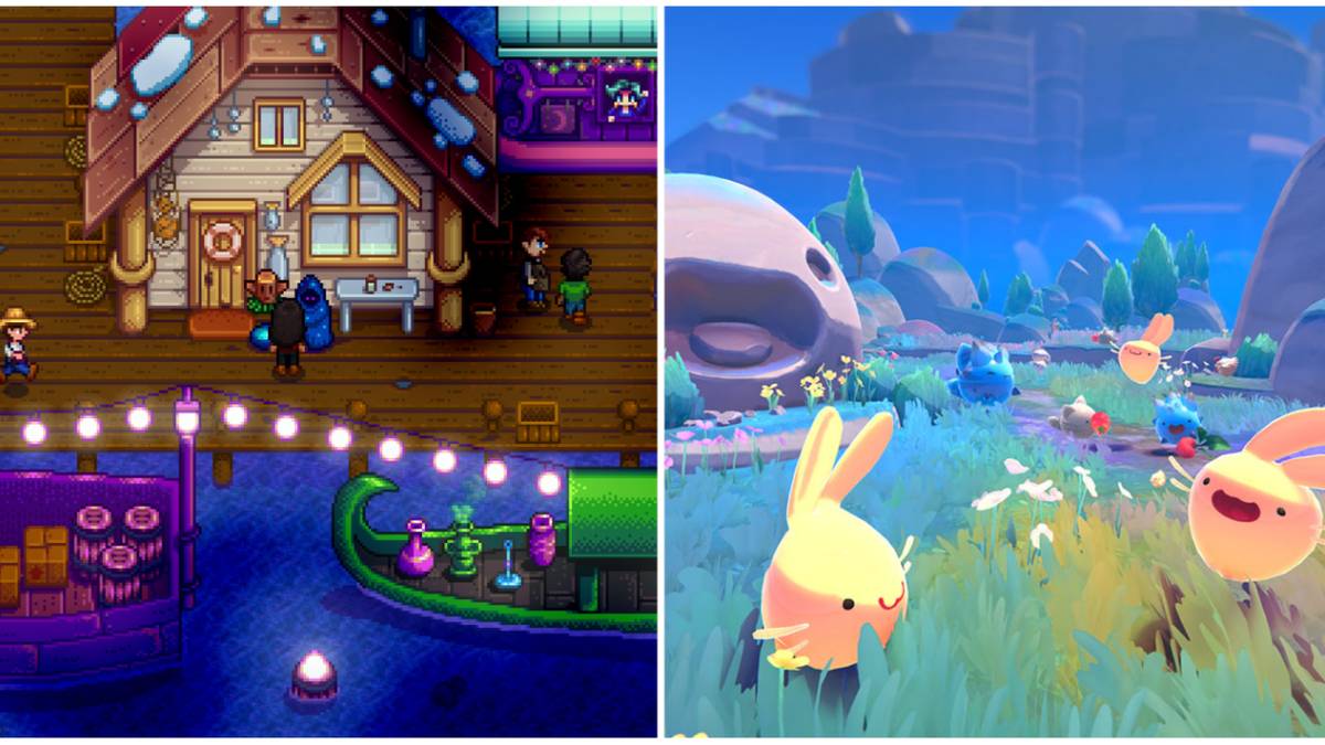 stardew valley and slime rancher
