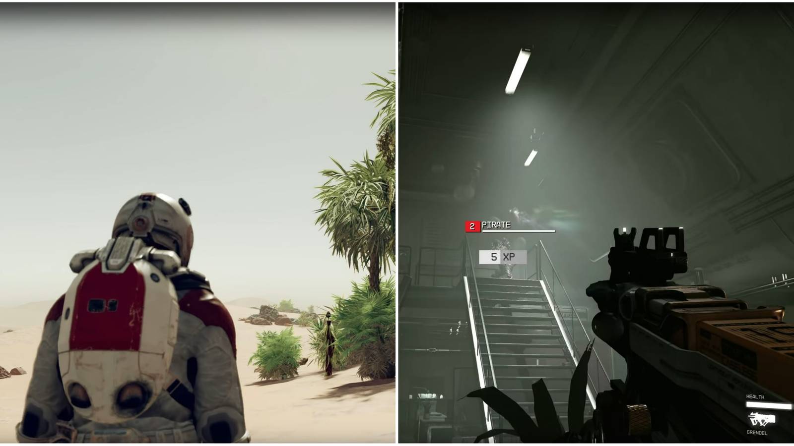 Third and first-person gameplay