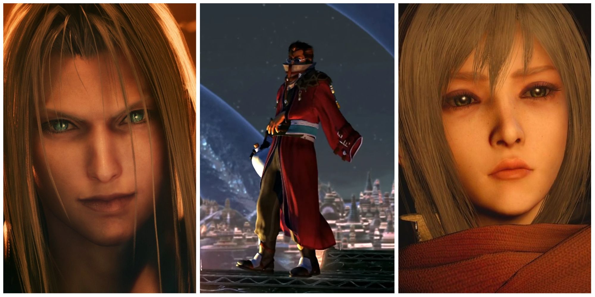 Final Fantasy: 7 Best Character Introductions In The Series Sephiroth Auron Aranea