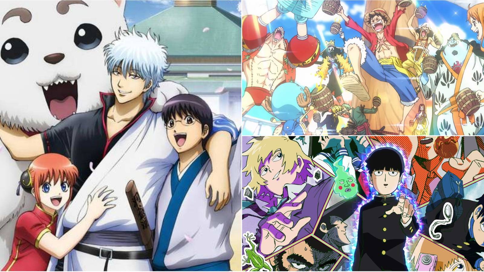 gintama one piece mob psycho