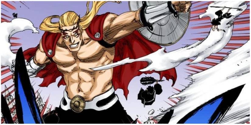 Gerard Valkyrie Using The Miracle To Overcome Multiple Captain-Level Soul Reapers In Bleach