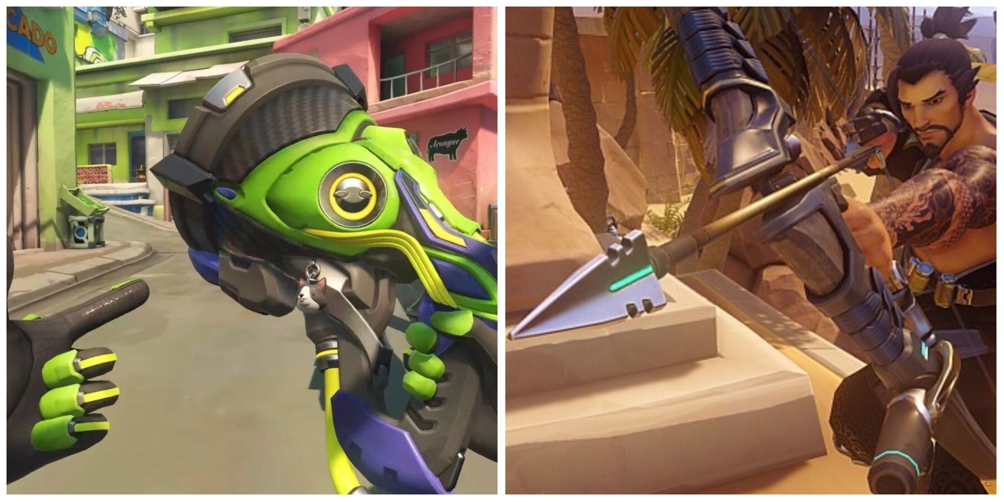 overwatch 2 hanzo's bow and lucio's sound amplifier