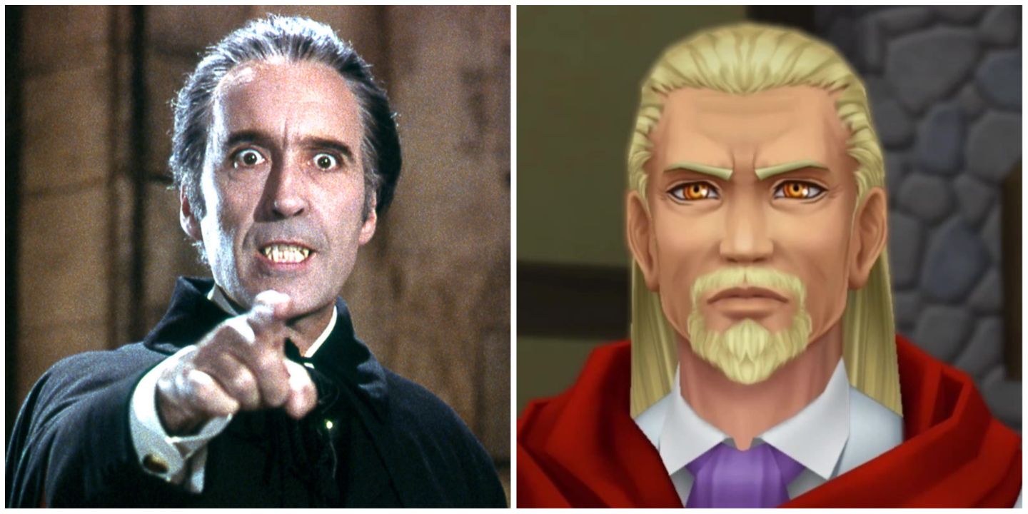 Christopher Lee As Dracula & Ansem The Wise From Kingdom Hearts