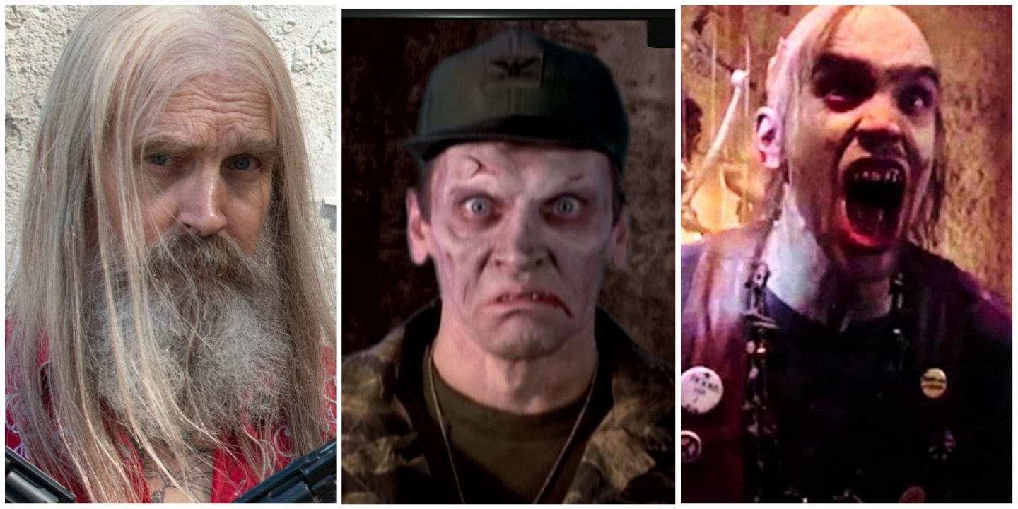 Bill Moseley As Otis From The Devils Rejects, Captain From Corpse Killer & Chop Top From Texas Chainsaw Massacre 2