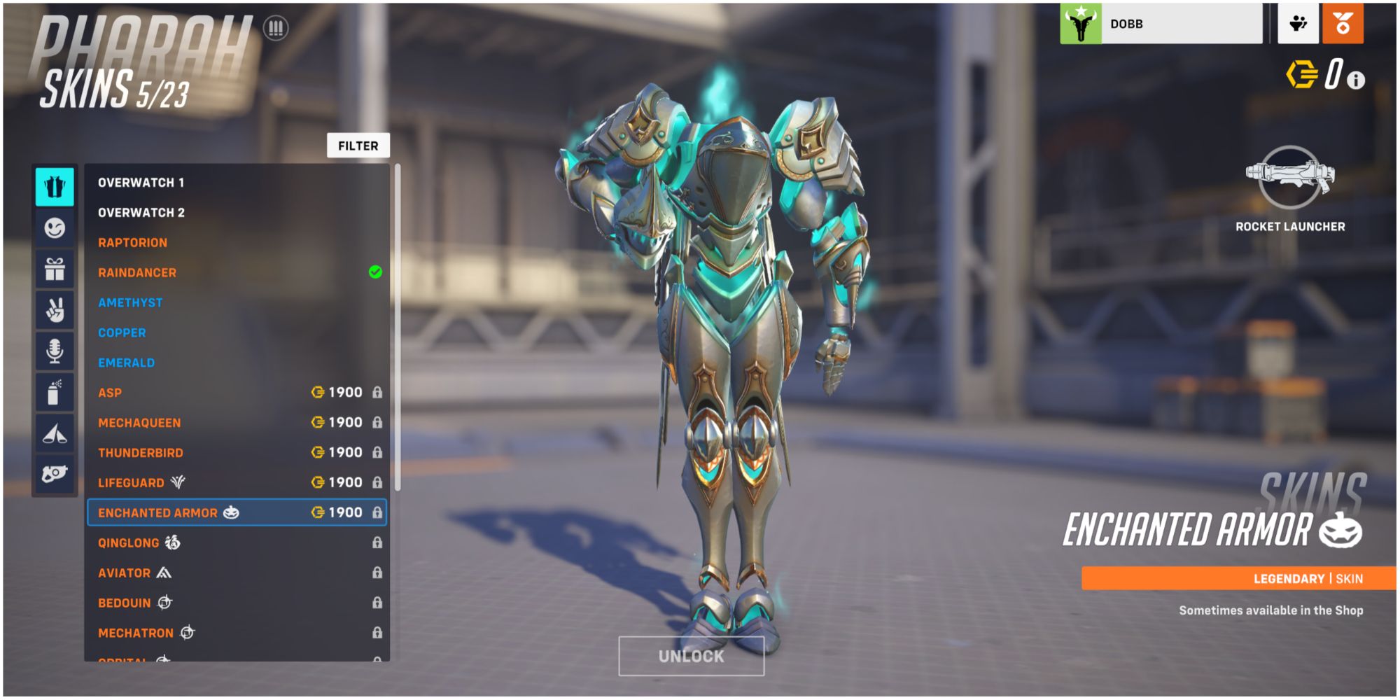 Overwatch 2 Enchanted Armor Pharah Skin