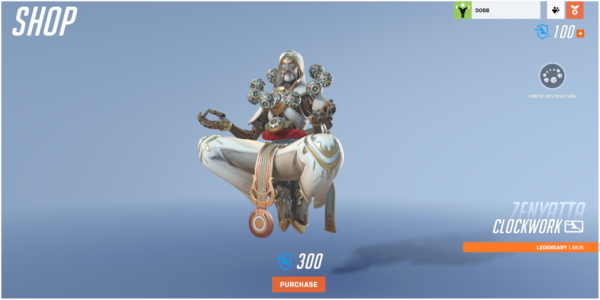 Overwatch 2 Zenyatta Skin Clockwork