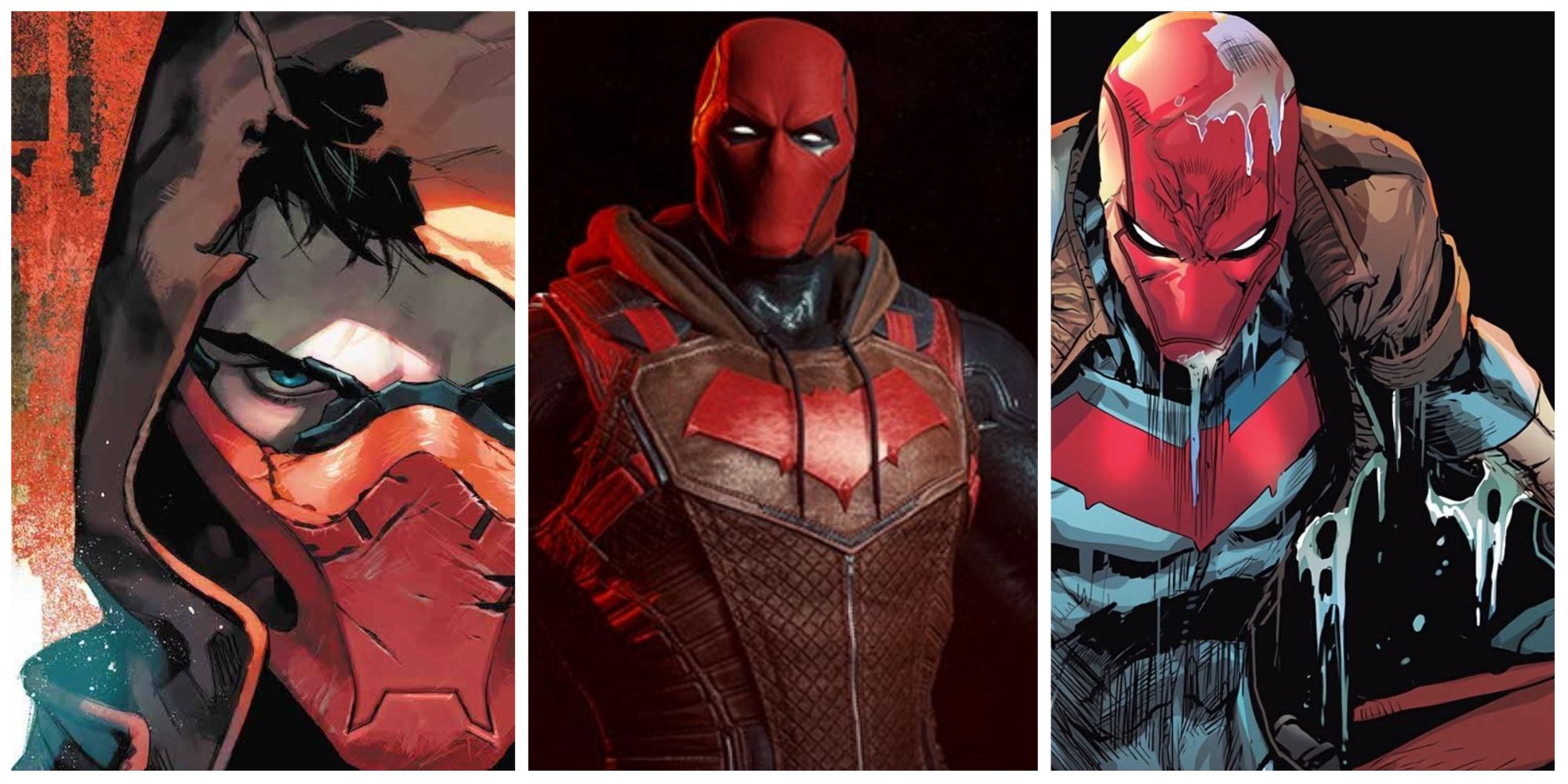 red hood in comics and red hood in gotham knights