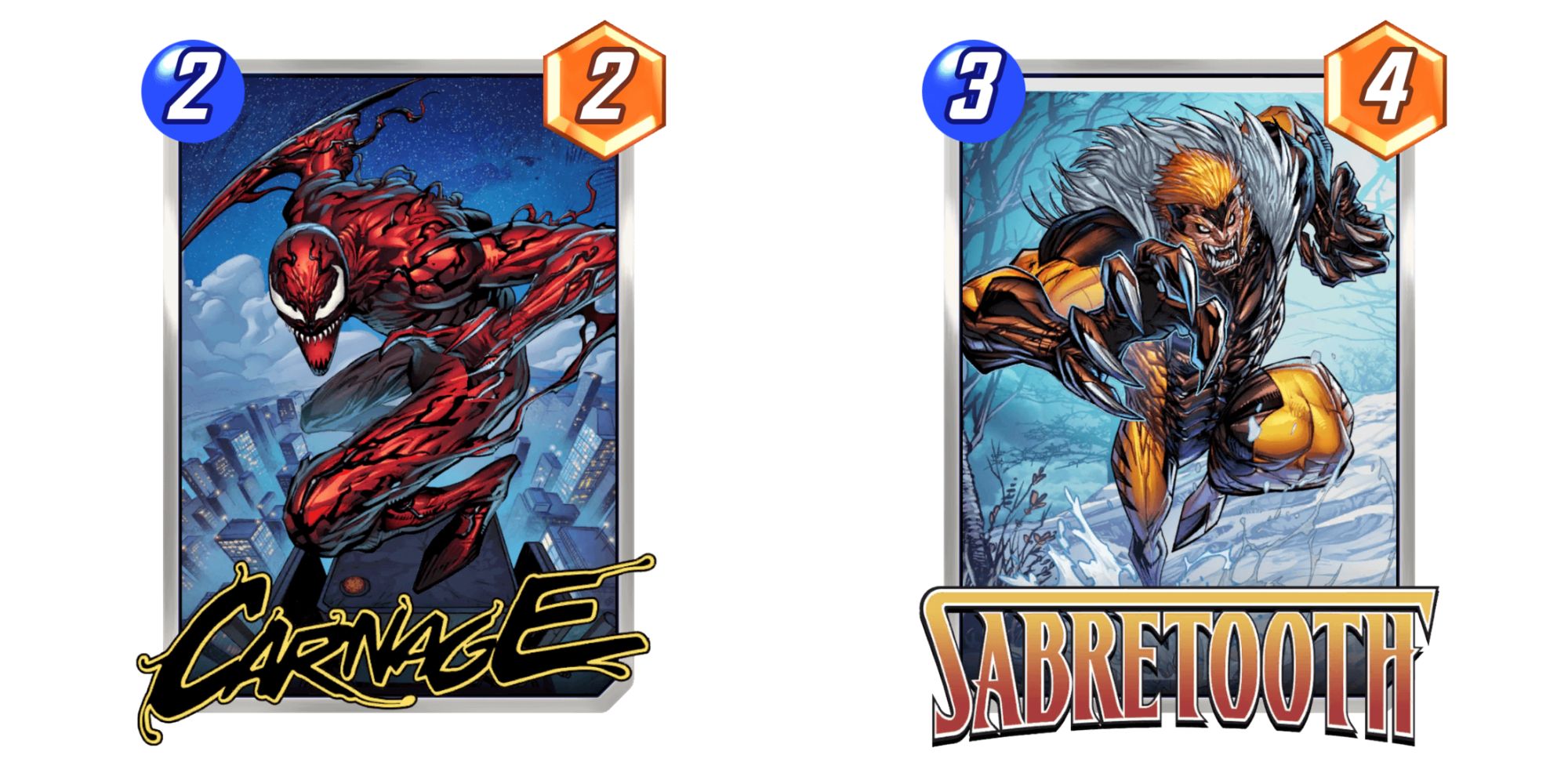 carnage and sabretooth