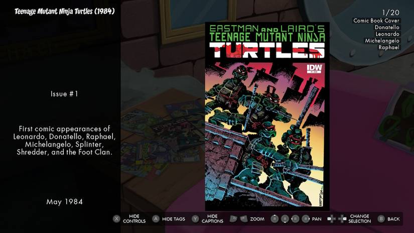 Cowabunga TMNT Issue 1 cover art and trivia