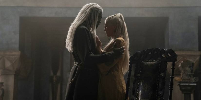 Corlys Velaryon and Rhaenys Targaryen