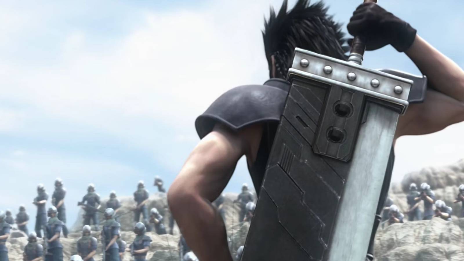 Final Fantasy 7 Crisis Core Zack's final stand ending