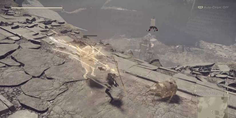 Critical Up in nier automata (1)