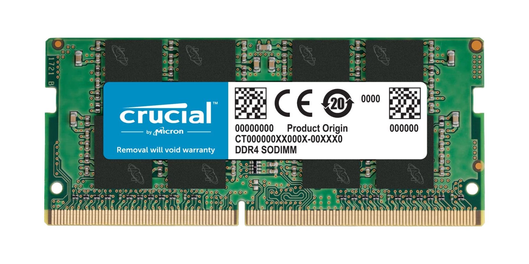 Crucial RAM 16GB DDR4 3200MHz CL2
