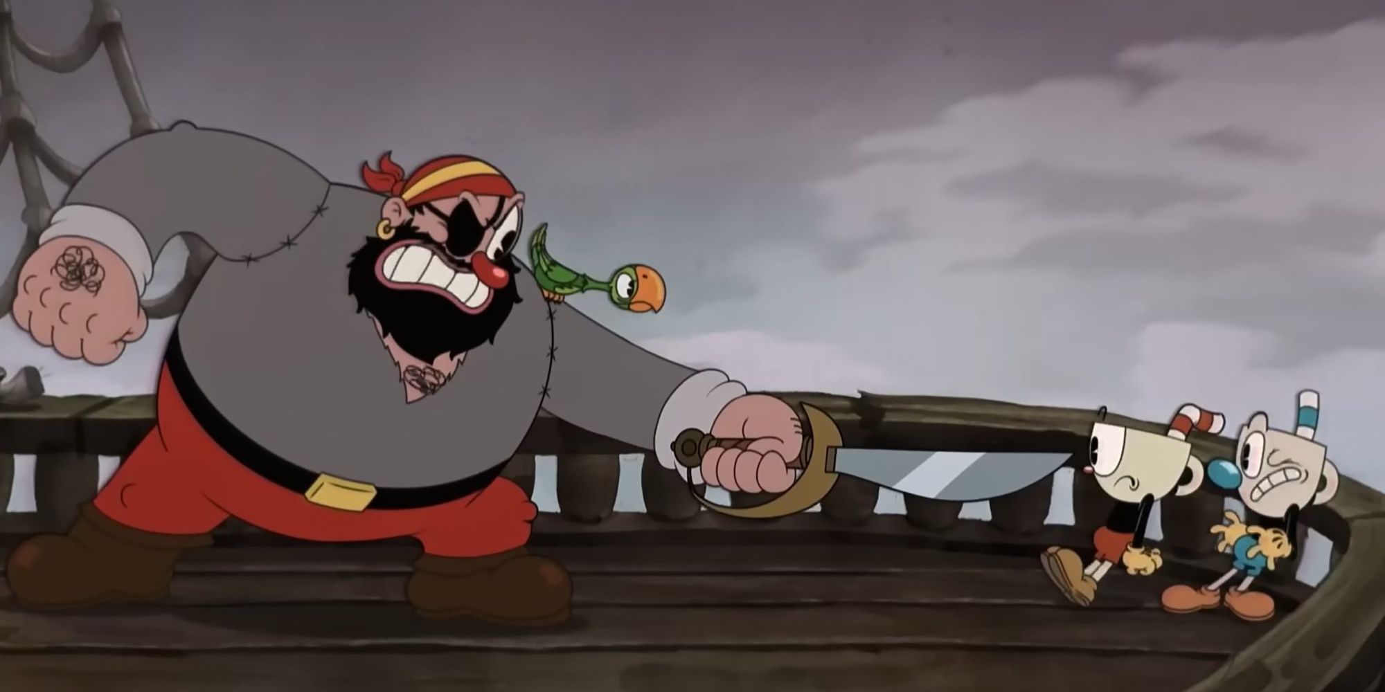 Captain Brineybeard In The Cuphead Show