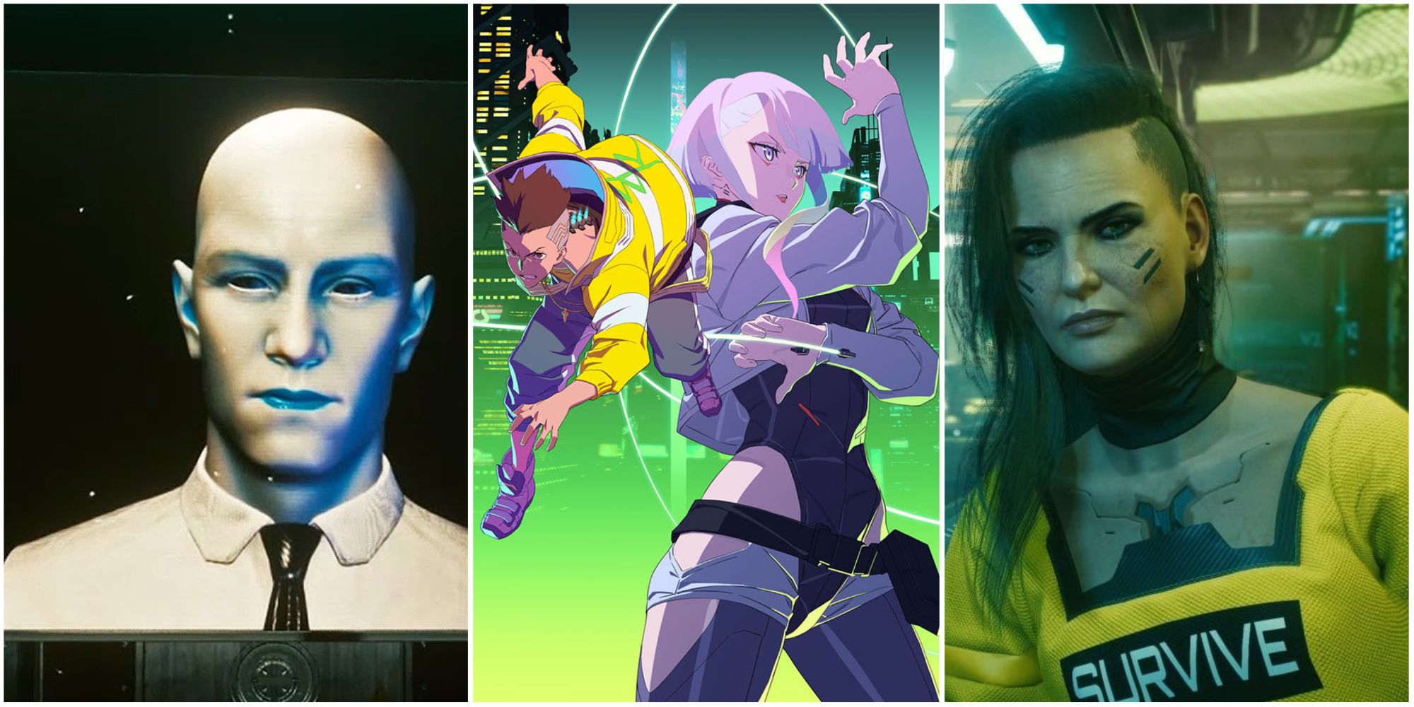 Characters appearing in Cyberpunk: Edgerunners Anime