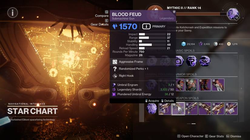 D2 SotP Weapon Focusing