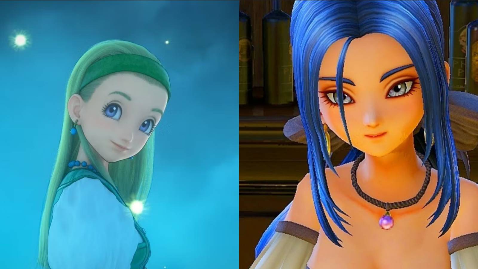 DQ Female Characters Feature Image