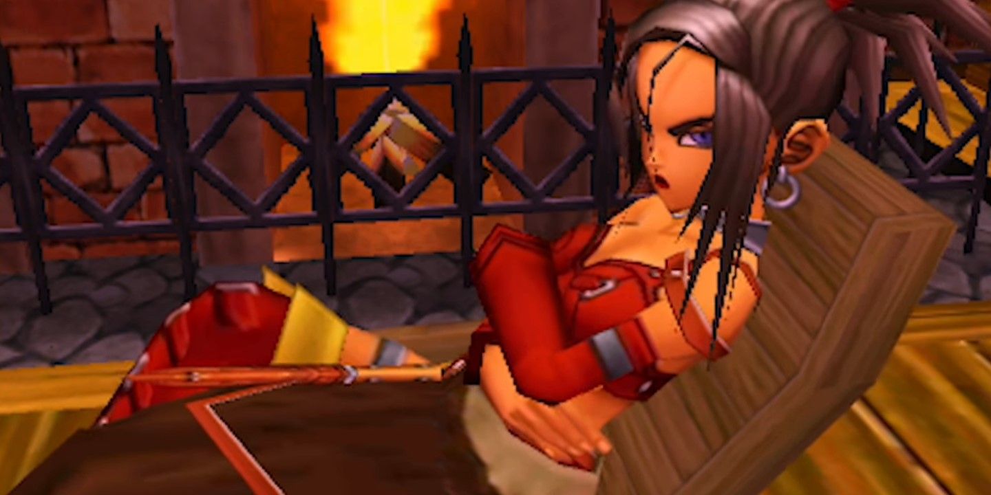 DQ8 Red in her chair
