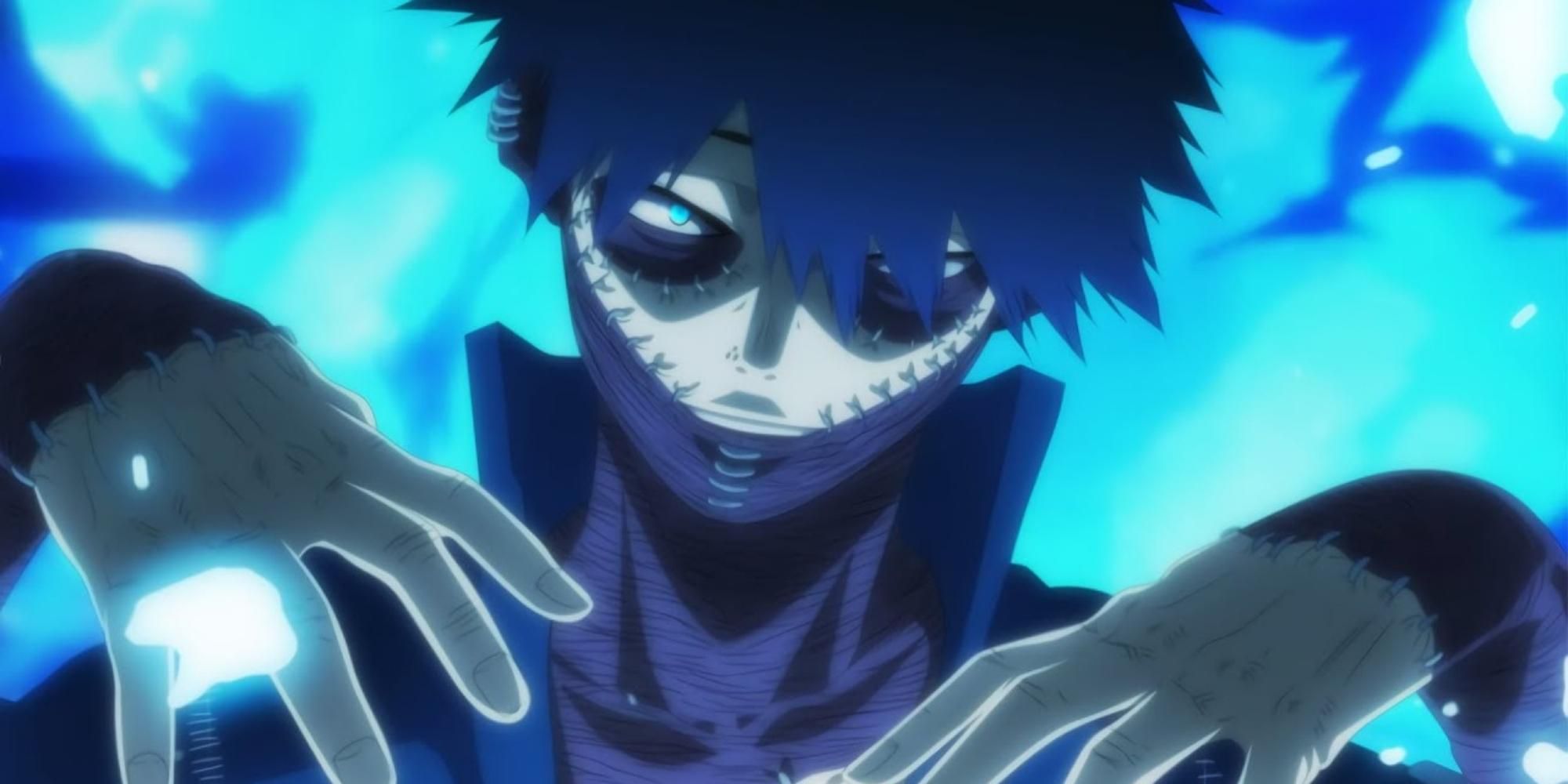 Dabi Producing His Blue Flames