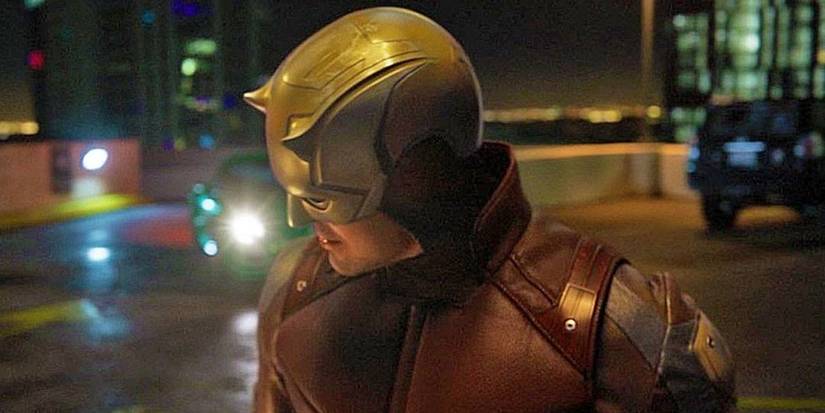 Daredevil on a parking garage in She-Hulk