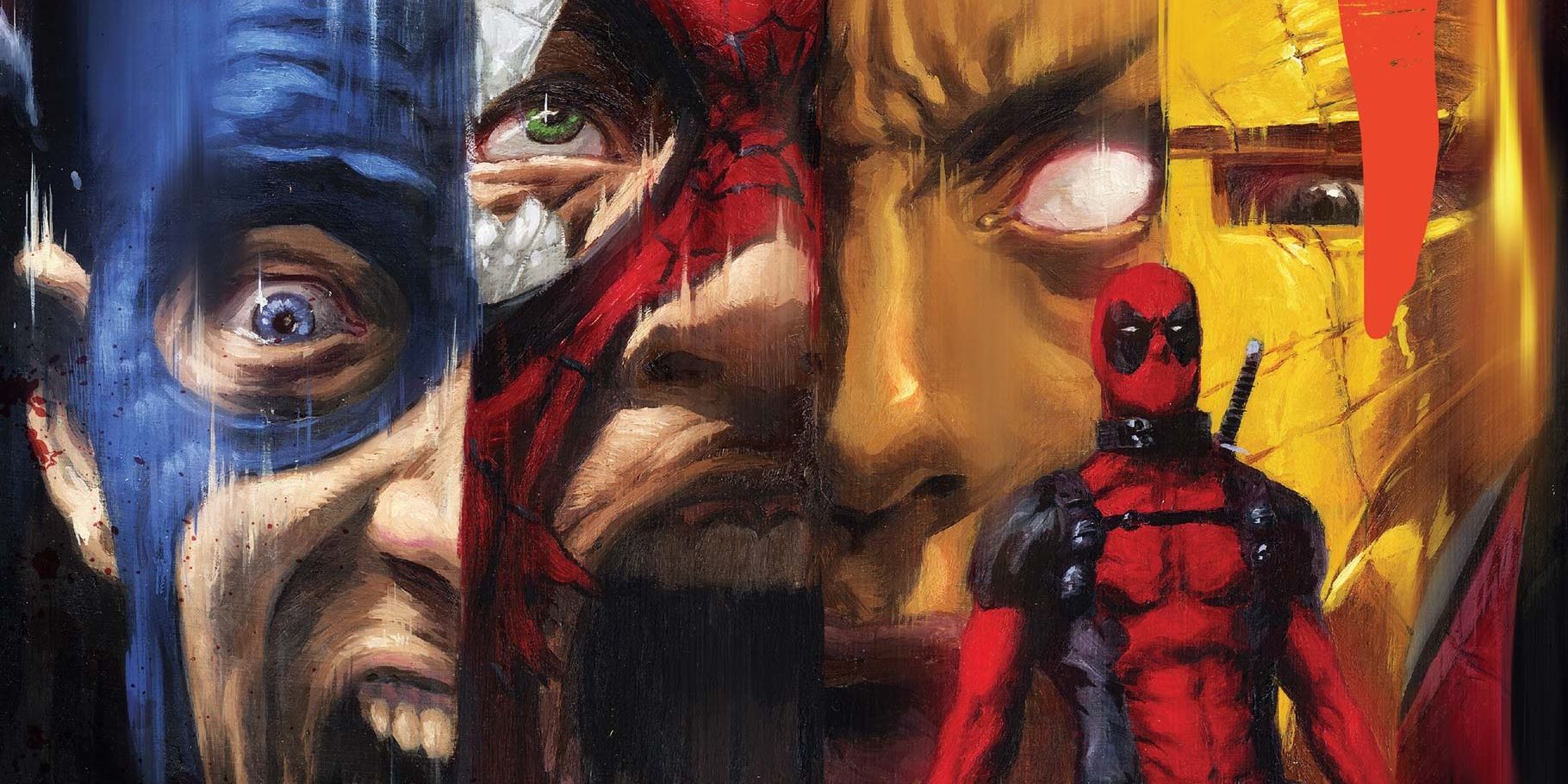 Deadpool on the cover of Deadpool Kills the Marvel Universe