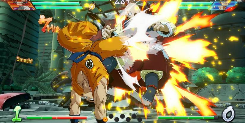 Defensive Fighting Game Punishes- Dragonball FighterZ