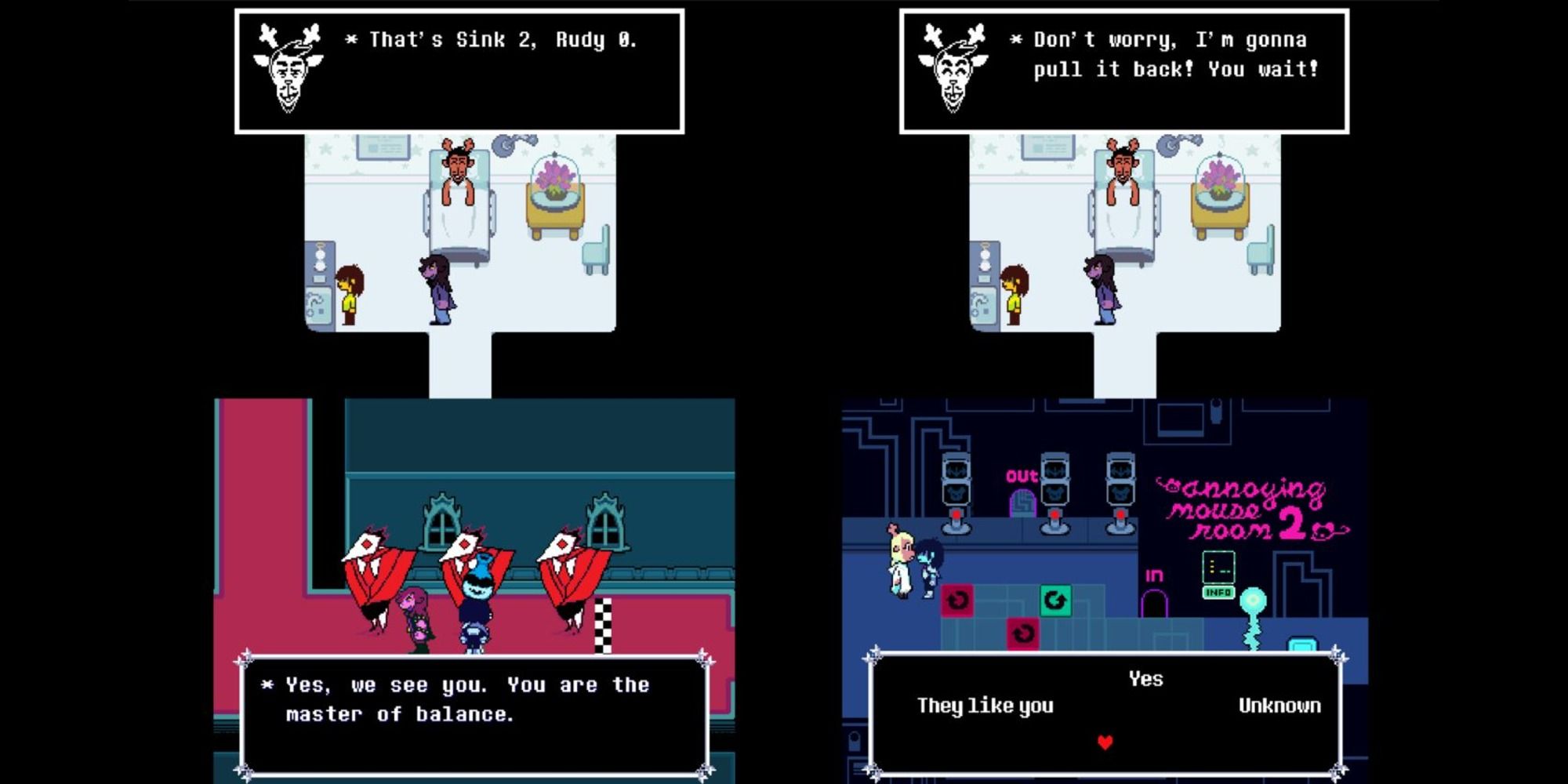 Deltarune's creator acts out whole chunks of the game to his devs, and  apparently, it's the optimal way to experience the story