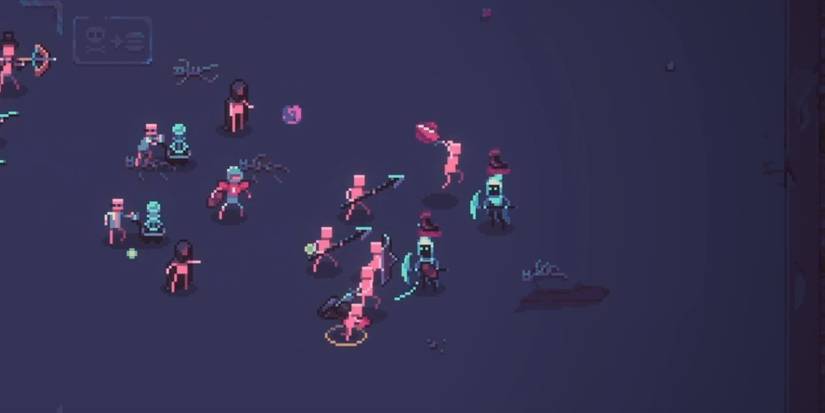 Despot's Game Fighter Swinging Sword At An Enemy