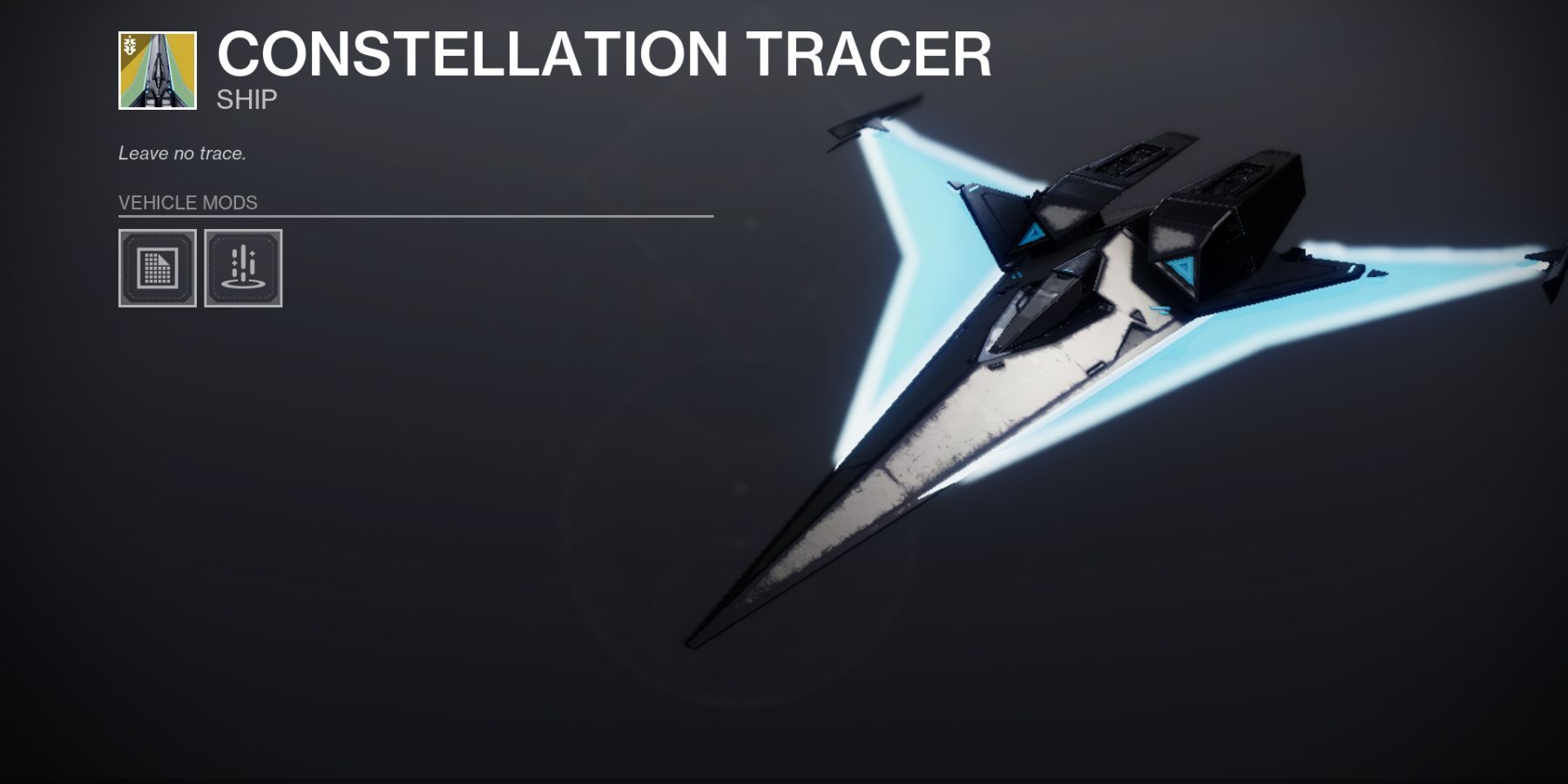 Destiny 2 Constellation Tracer Ship