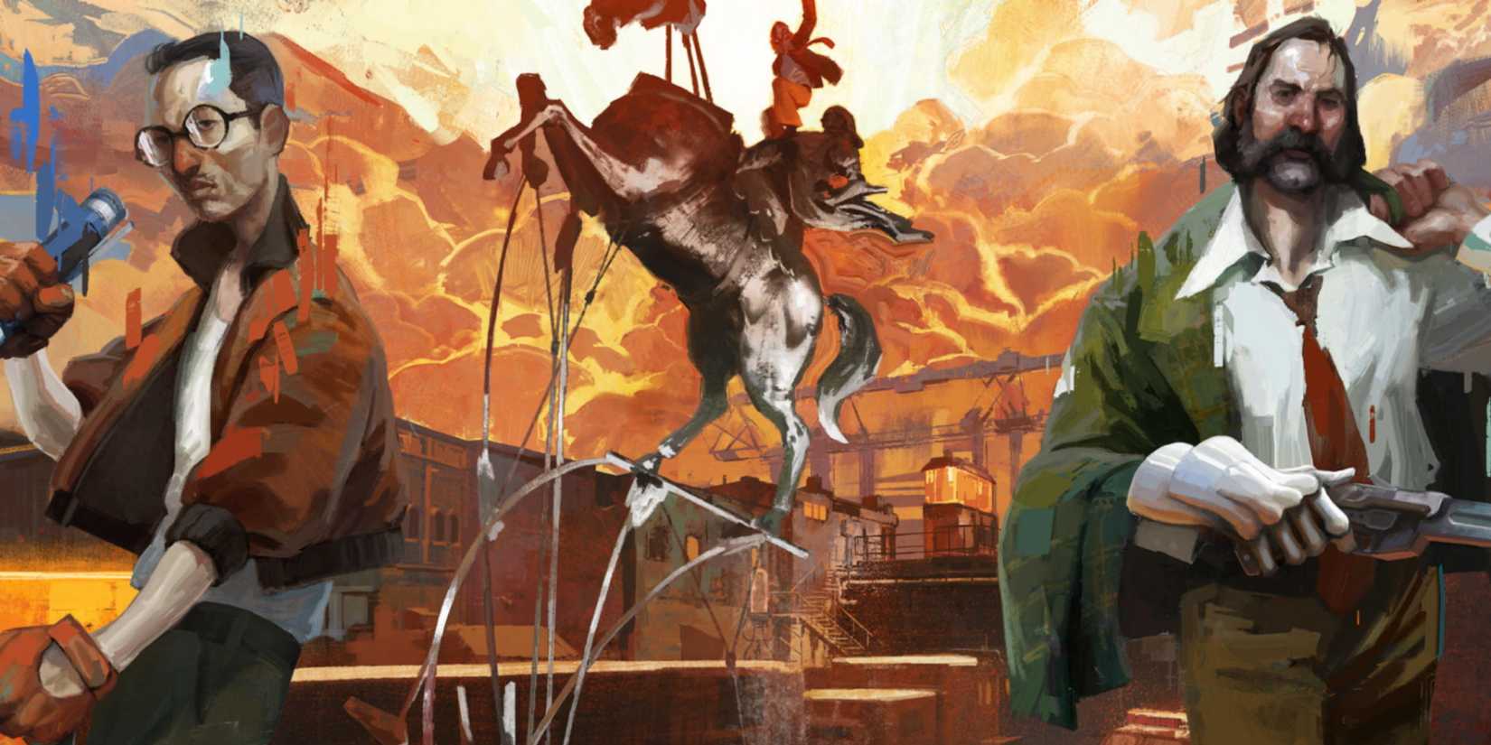 Promotional artwork for Disco Elysium