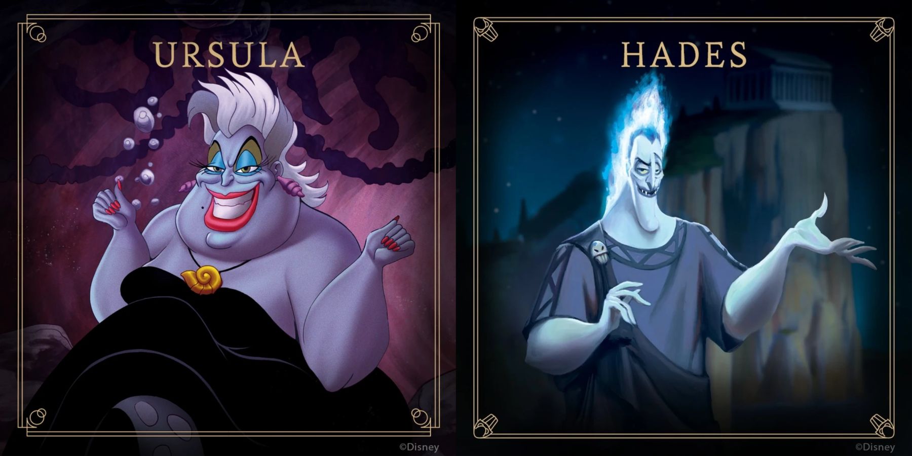 Disney Villainous Ursula And Hades
