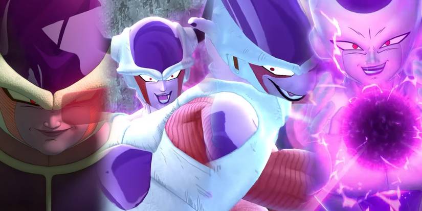 Dragon Ball The Breakers - All Four Freiza Forms In-Game Side By Side