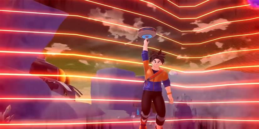 Dragon Ball The Breakers - Survivor Using Hovering Device To Escape Zone Destruction