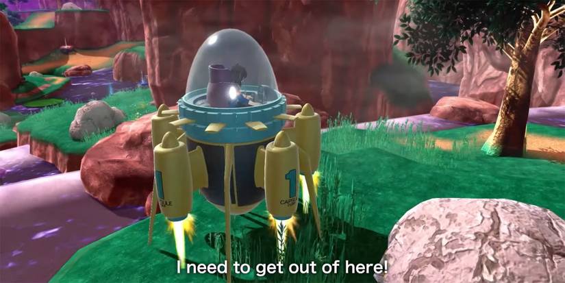 Dragon Ball The Breakers - Using Time Machine To Escape From Raider