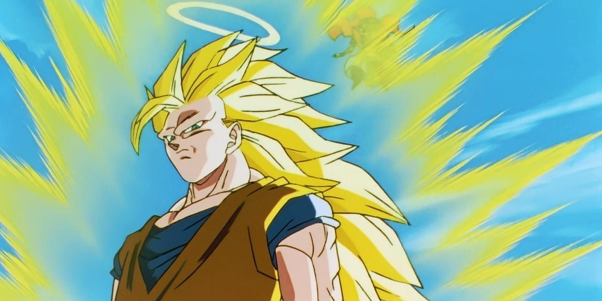 Goku's Super Saiyan 3 form in Dragon Ball Z