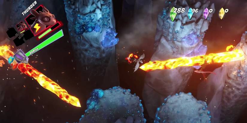 Thunder flies past volcanic eruptions with ease