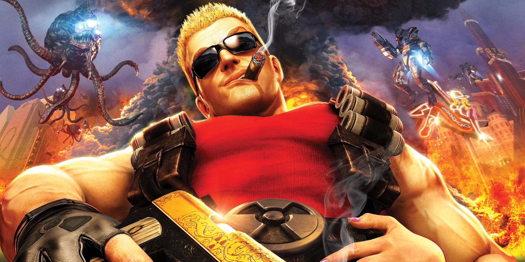 Promotional art for the release of Duke Nukem Forever