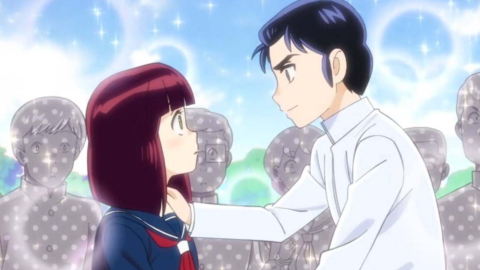 E3 Mendo charms Shinobu on first meeting