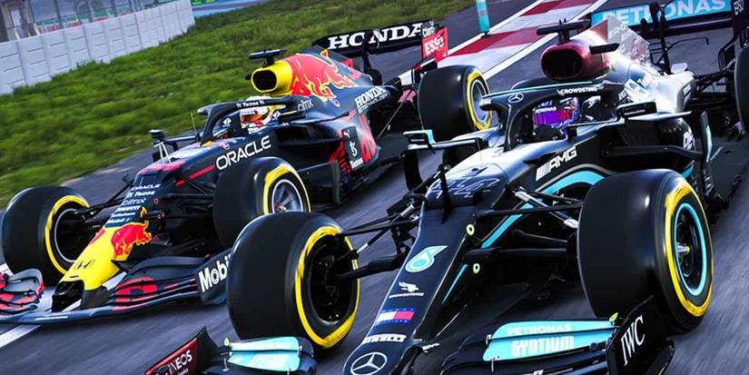 Red Bull & Mercedes side-by-side F1 2022 PS5