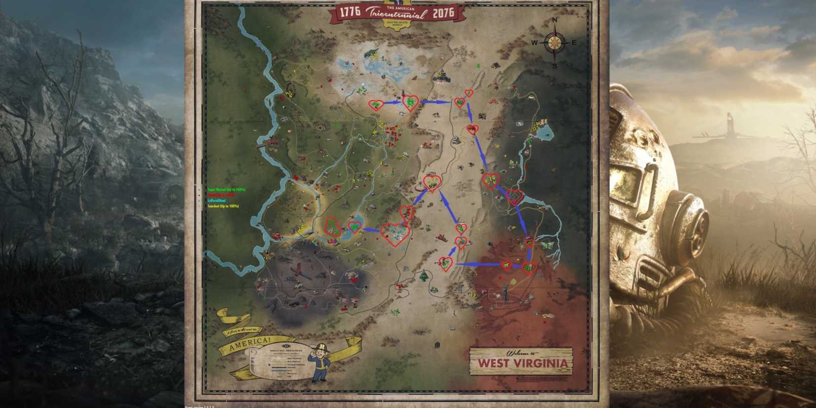 Fallout 76 Best Farming Route