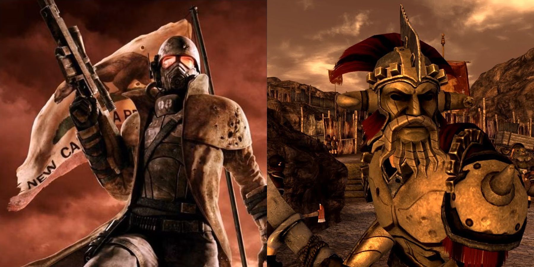 Fallout: New Vegas NCR Vetran Ranger and Legate Lanius